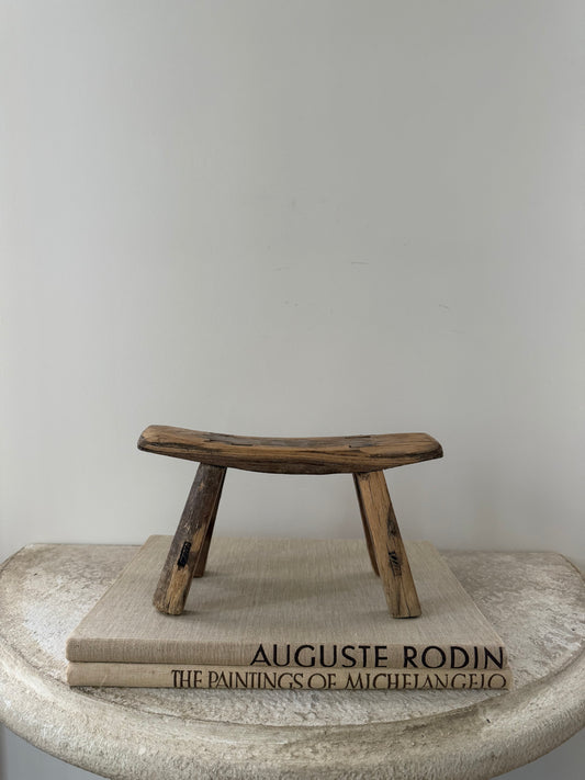 Tiny Elm Stool I