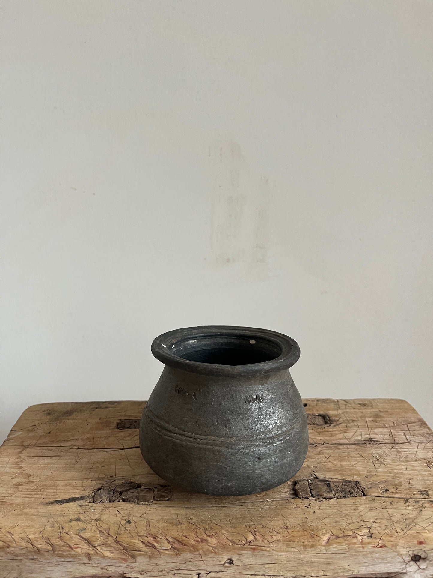 Mini Antique Clay Pot III