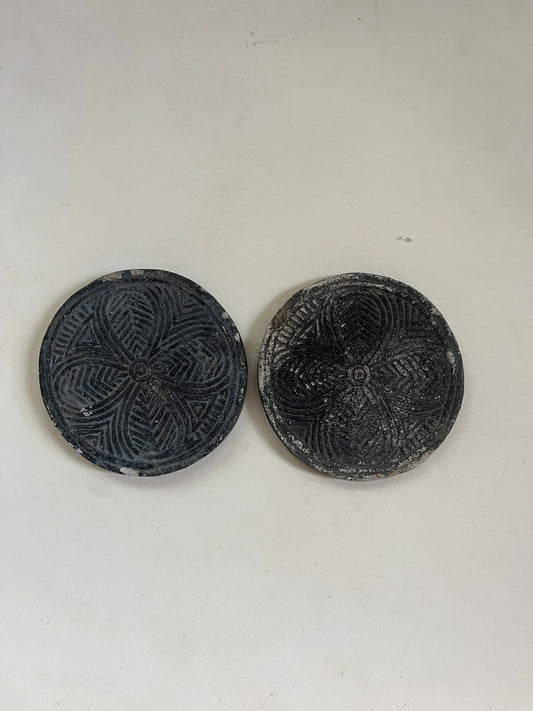 Small Vintage Clay Biscuit Mold