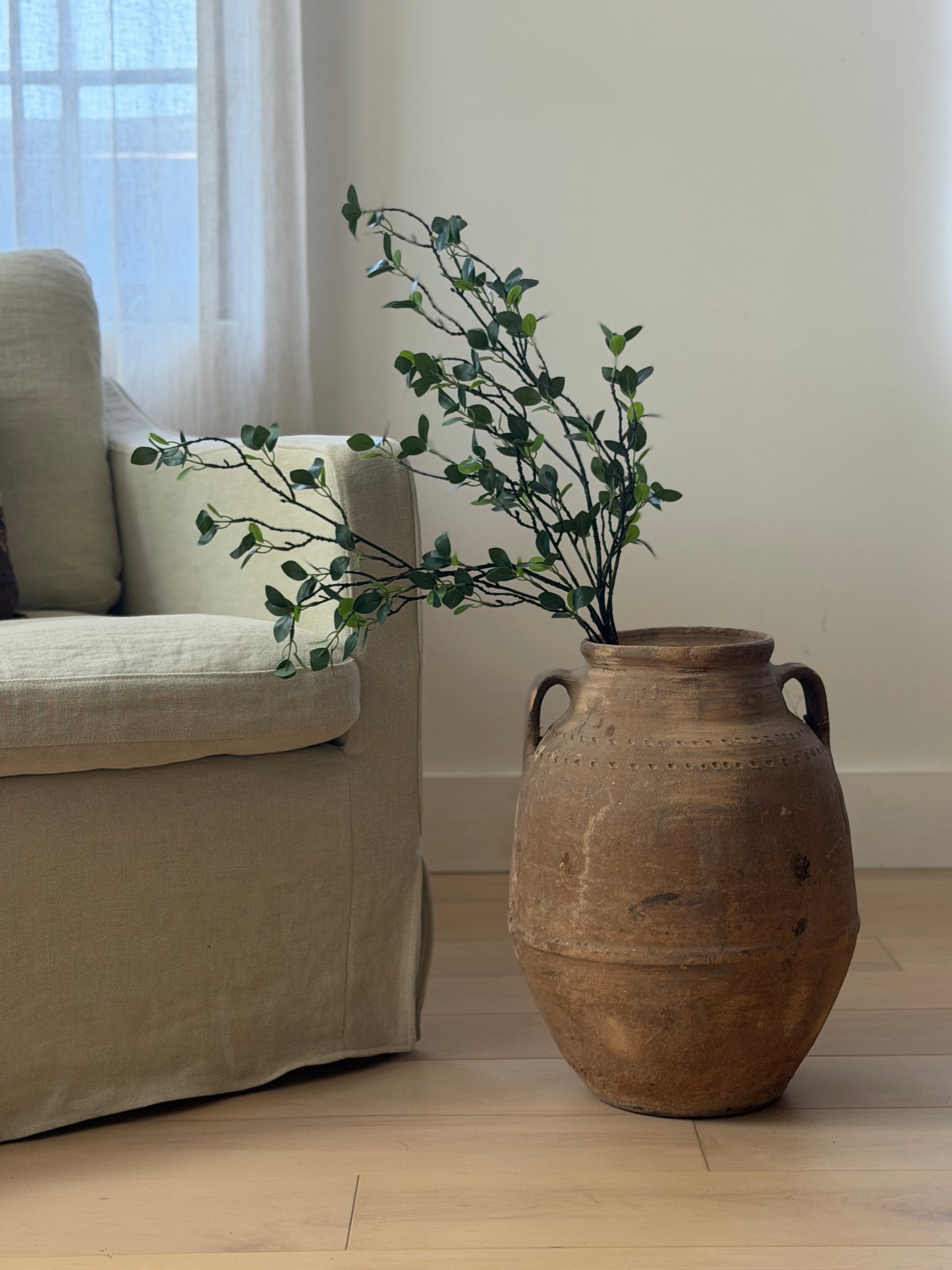 Handled Olive Jar - I