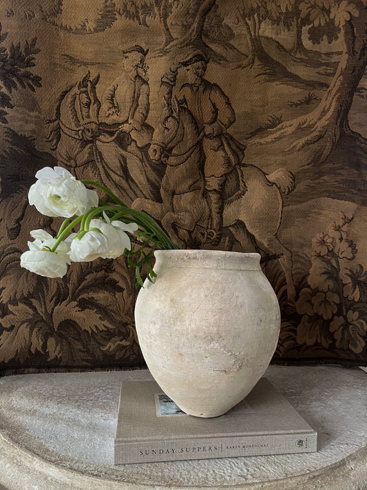 Antique Spanish Pot III