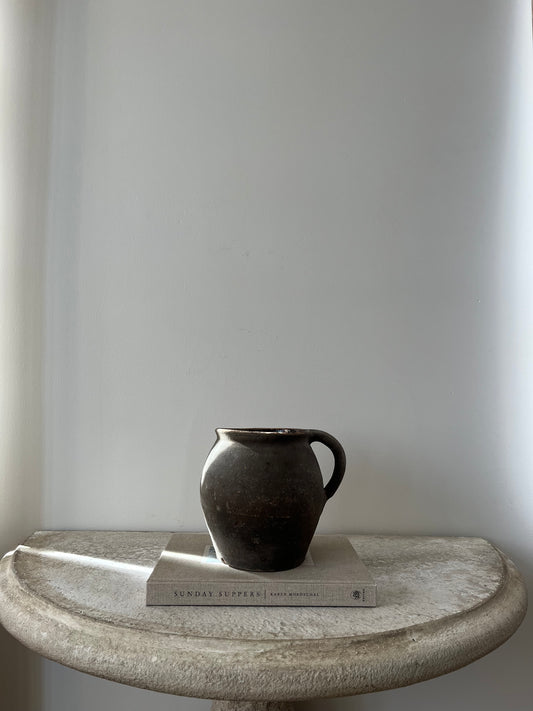 Small Brown French Pot