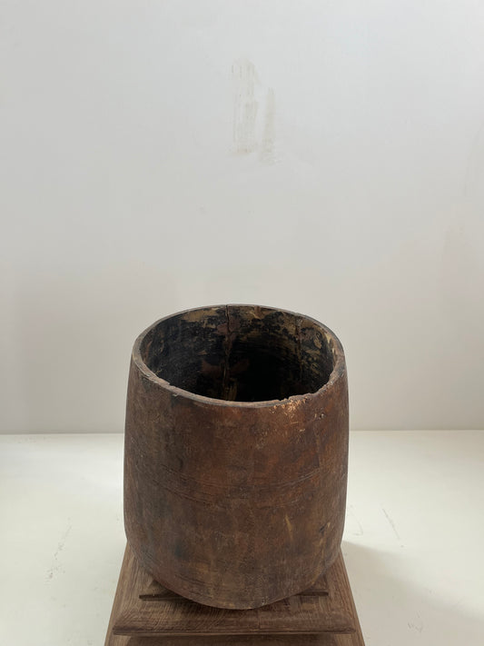 Wood Planter Pot No. 002