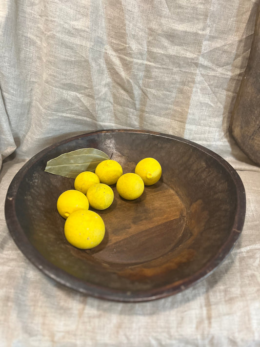 Small vintage carved bowl