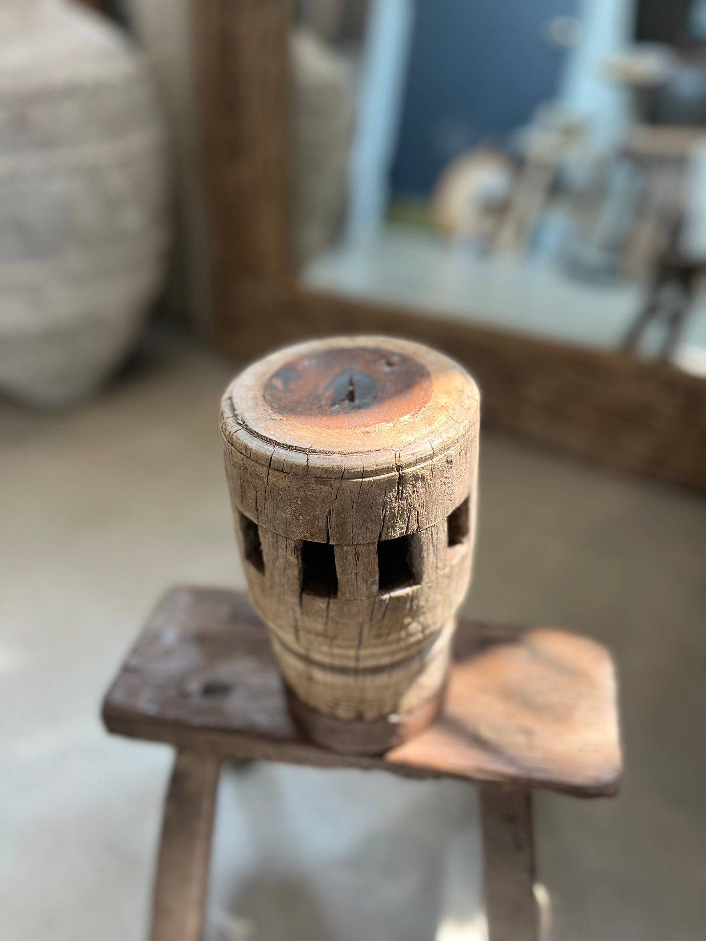 Vintage candle holder, Medium