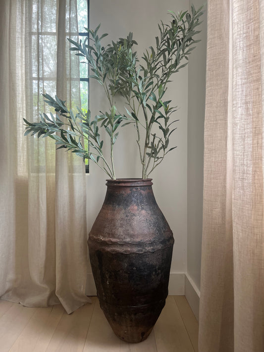 Vintage Olive Jar, Large No. 003