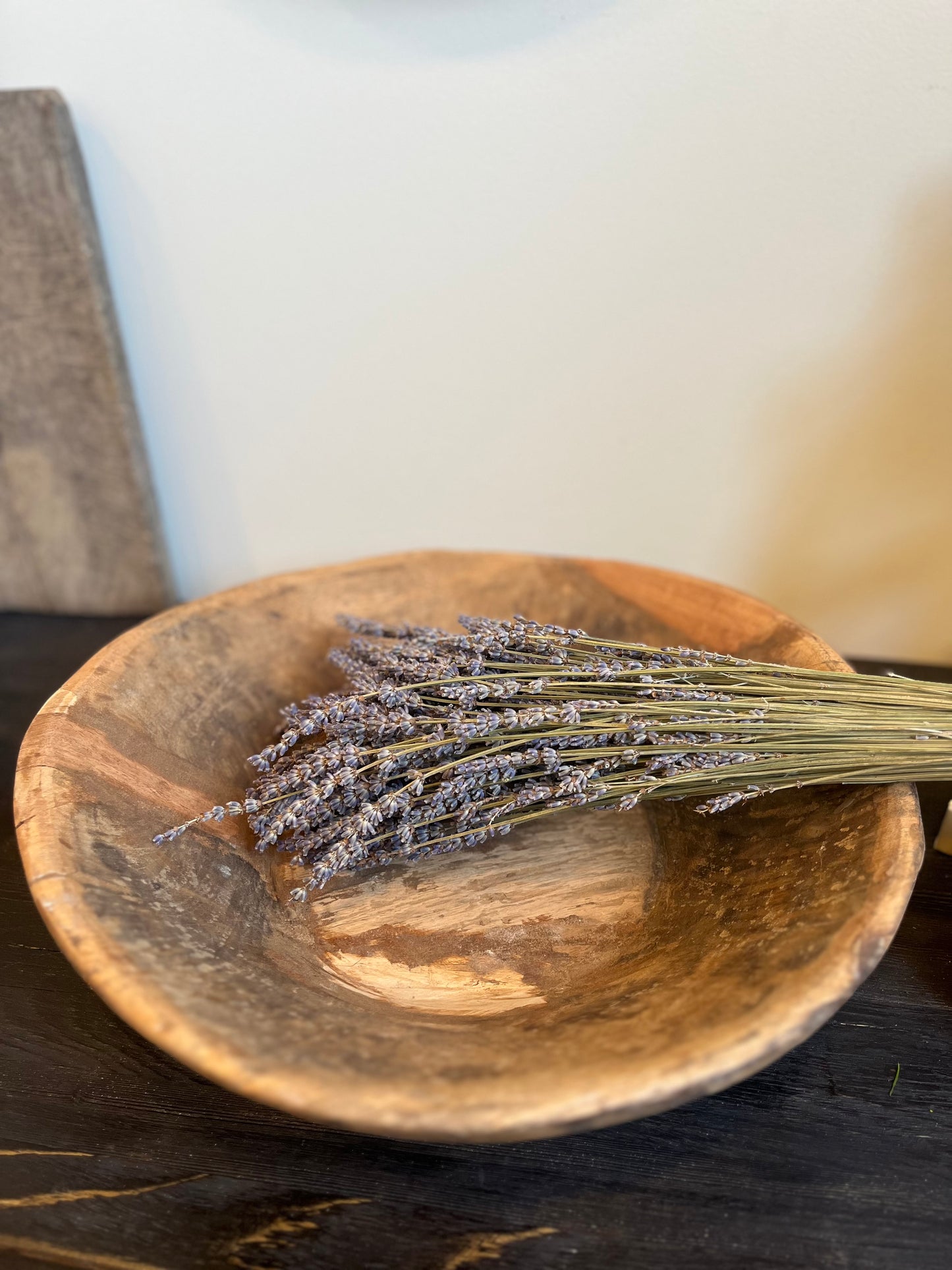 Vintage wooden bowl
