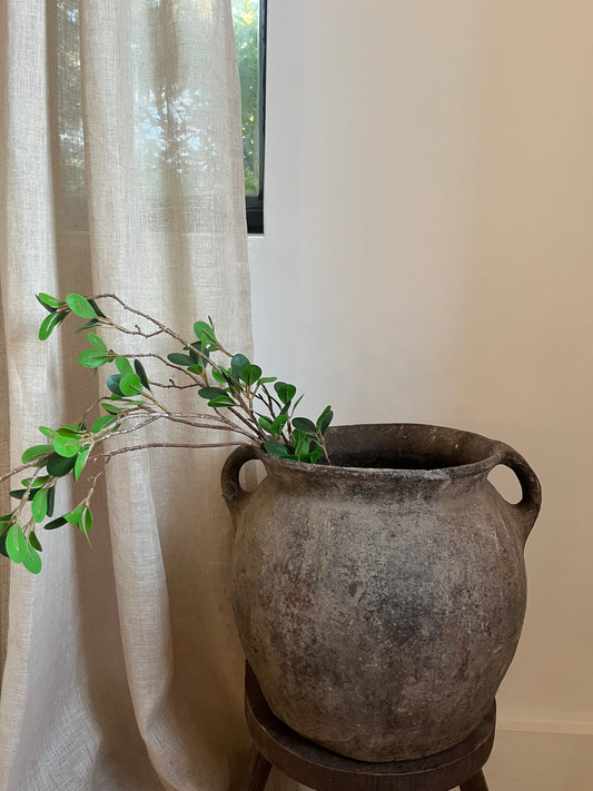 Antique Anatolian Large Planter Pot