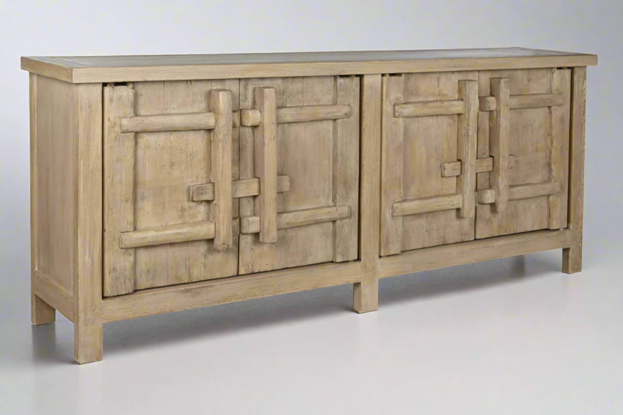 Nerine Four Door Elm Cabinet