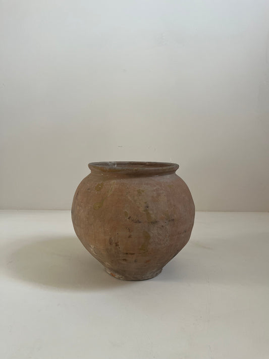 Vintage Turkish Planter Pot, Small