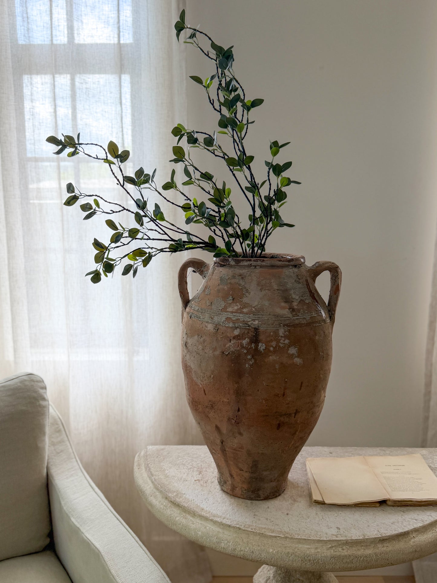 Terracotta 2 Handle Vessel - VI