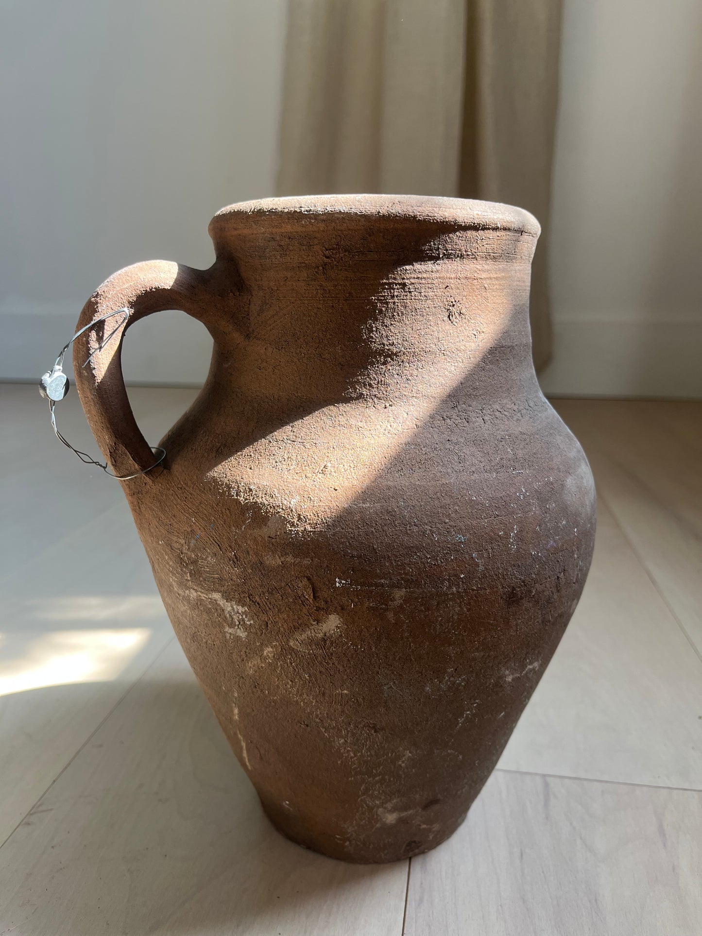 Petra One Handle Vintage Turkish Vase
