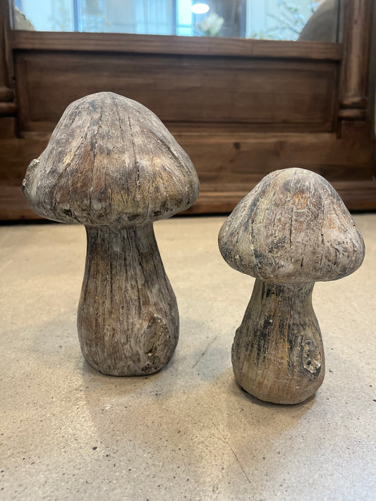 Concrete mushrooms