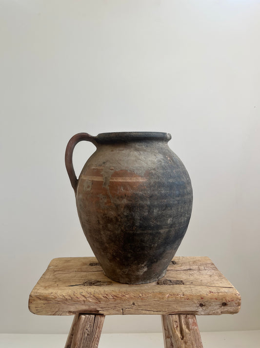 Antique Hungarian Patina Pot No. 001