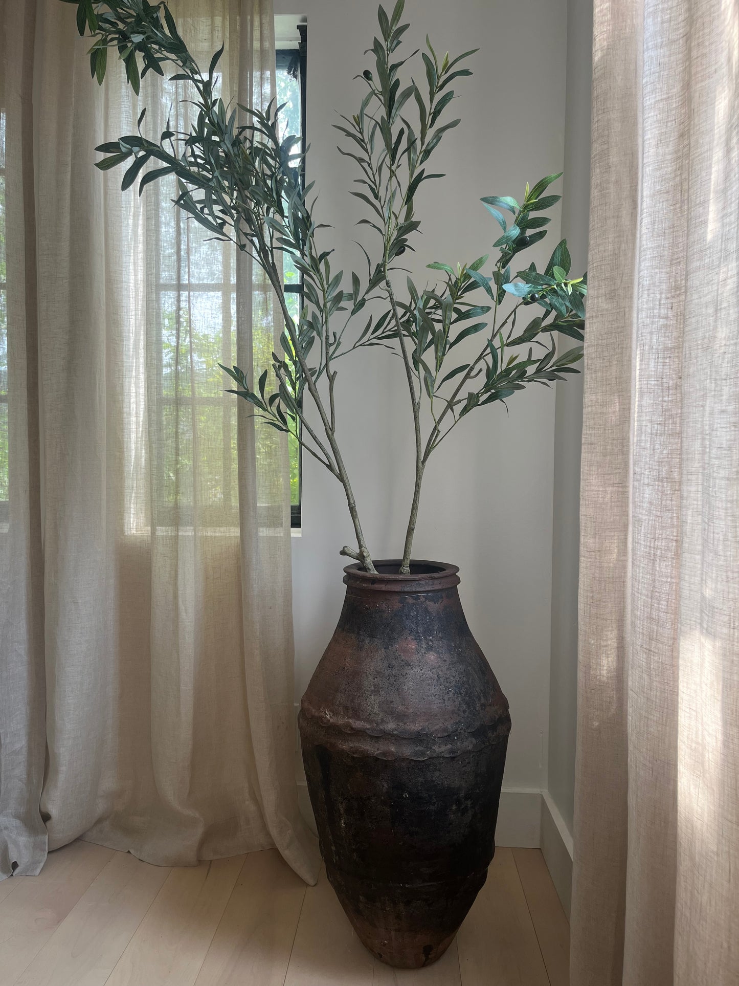 Vintage Olive Jar, Large No. 003