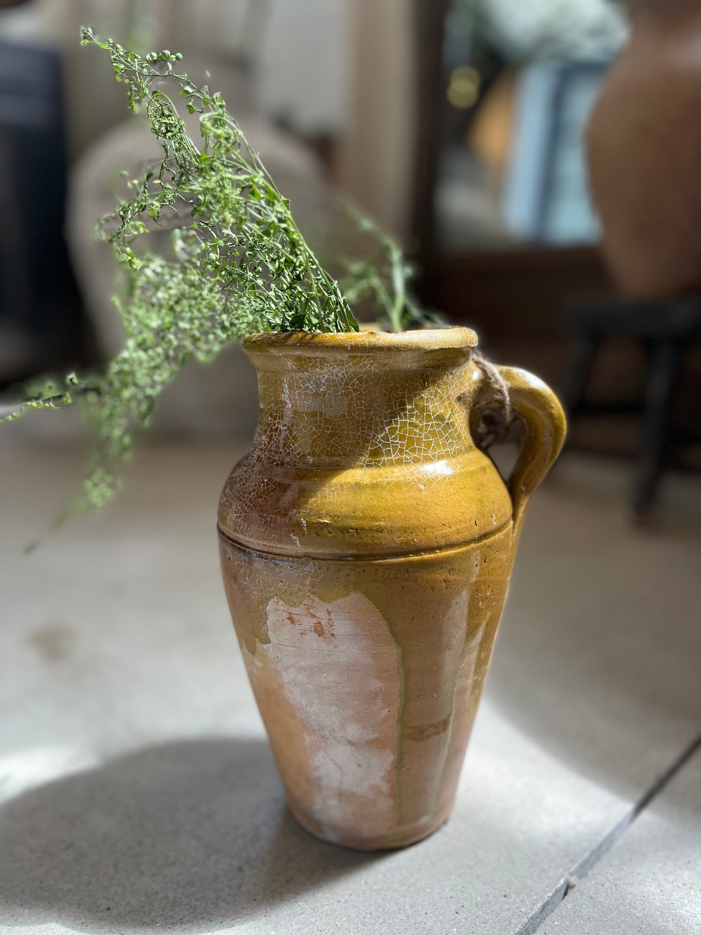 Mini Vintage Olive Jar No. 001