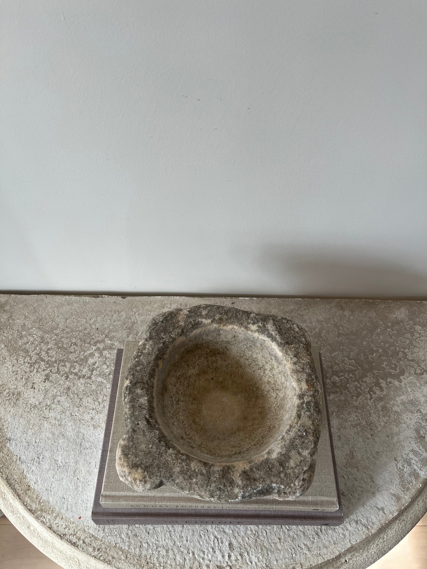 19th Century French Marble Mortar