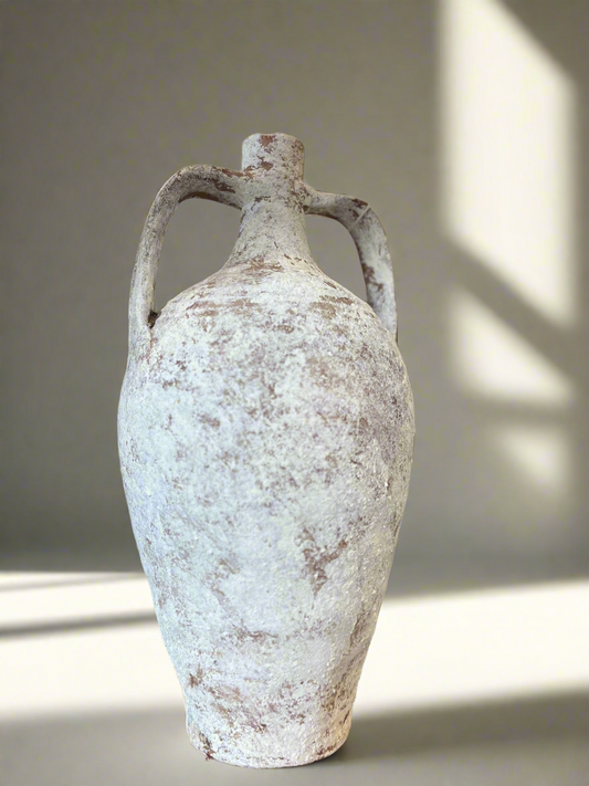 Iris vintage amphora jar