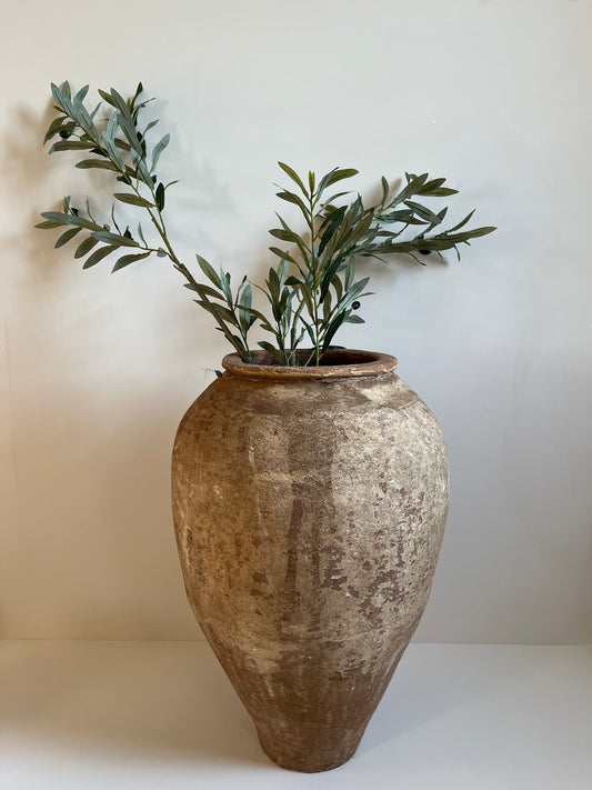 Vintage Olive Jar, Medium No. 001