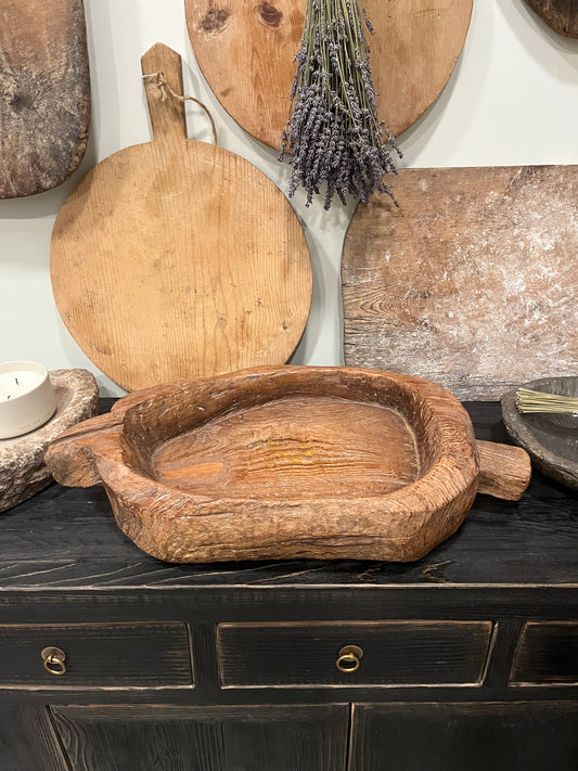 Carved Nagaland Bowl