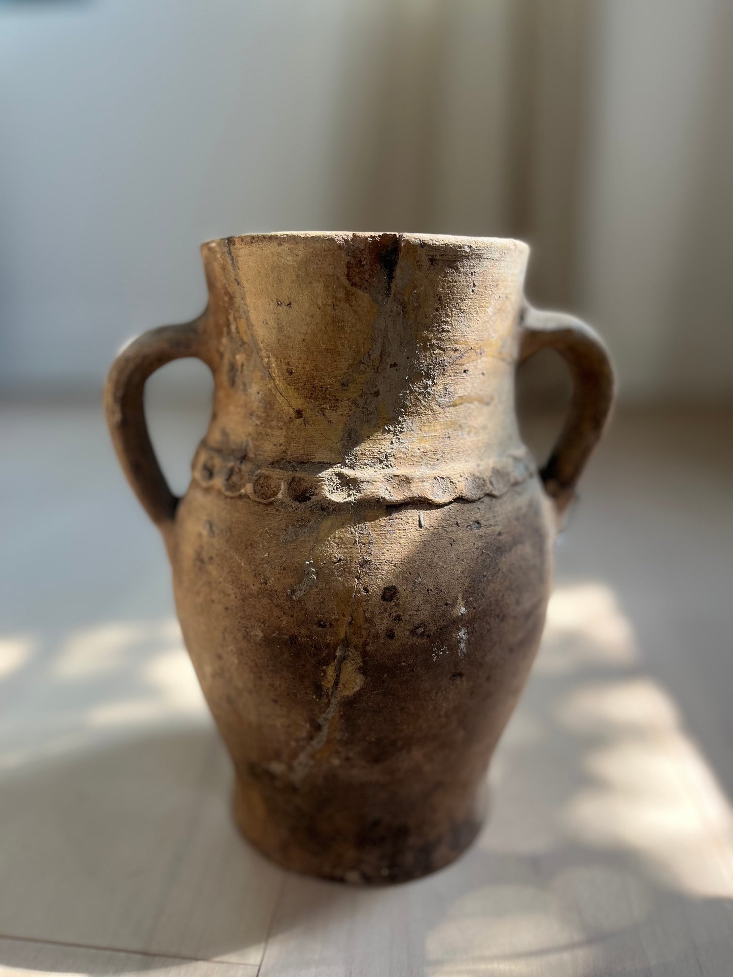 Vintage Turkish Vessel, belted
