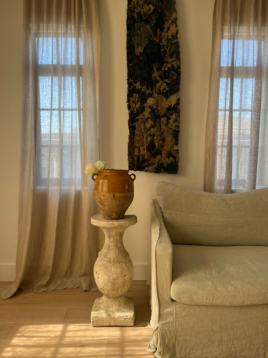 Large Antique Confit Pot I