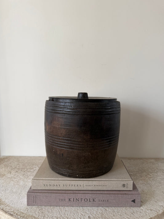 Antique Spice Pot VI