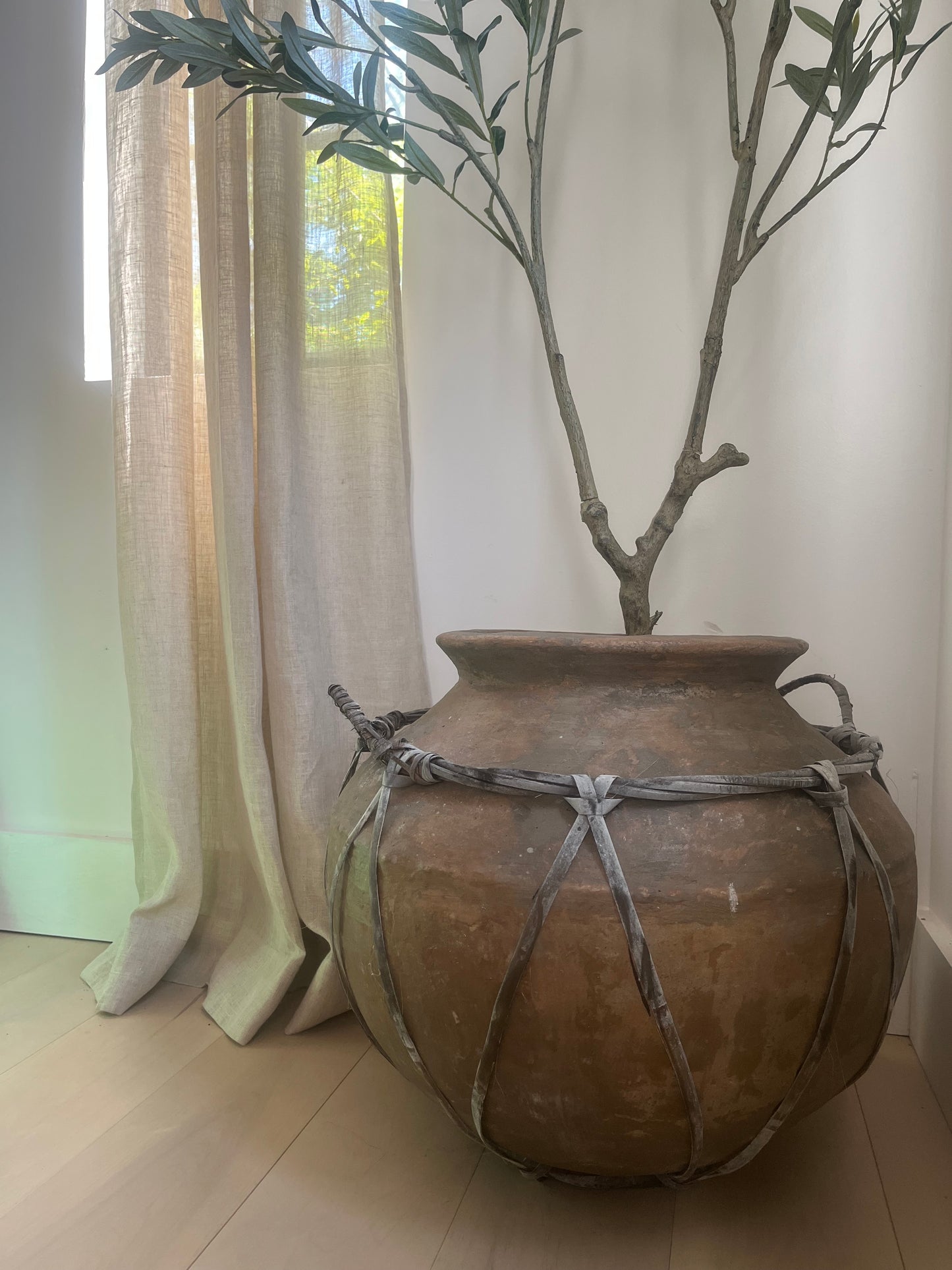 Vintage Indonesian Anyam Pot, No. 001