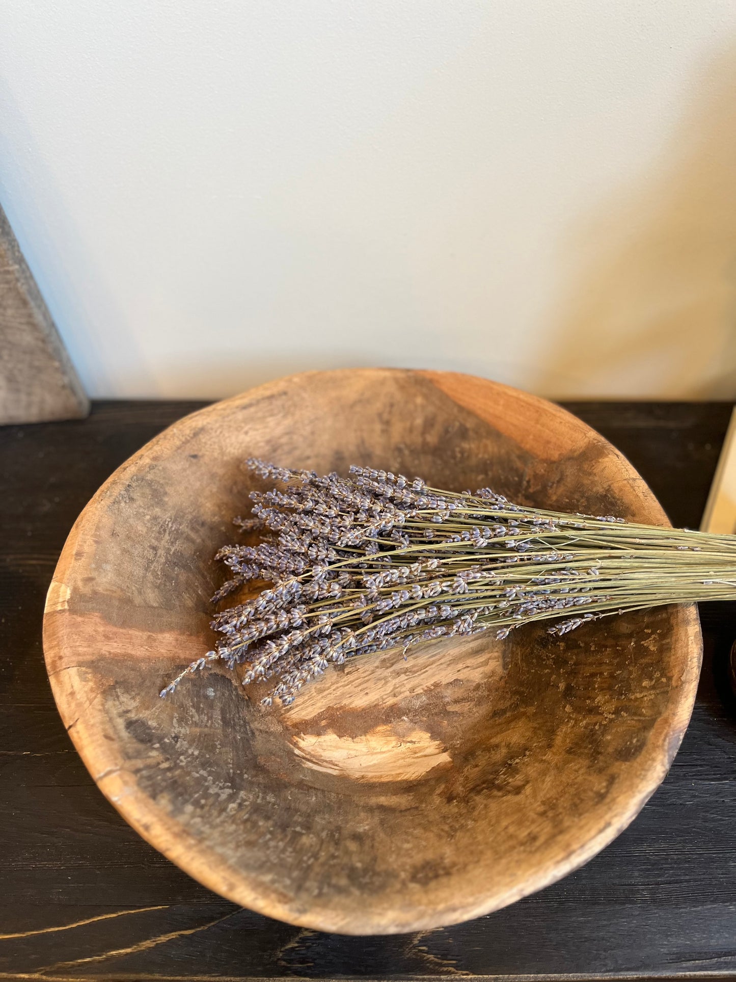 Vintage wooden bowl