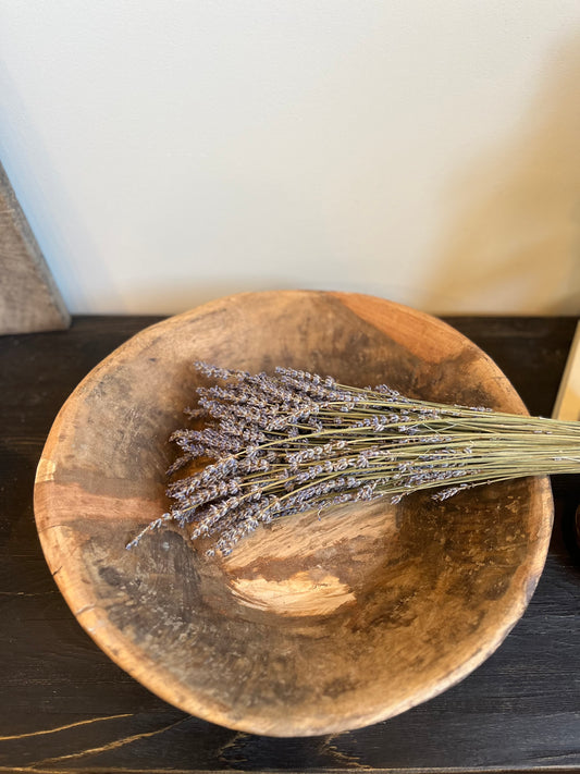 Vintage wooden bowl