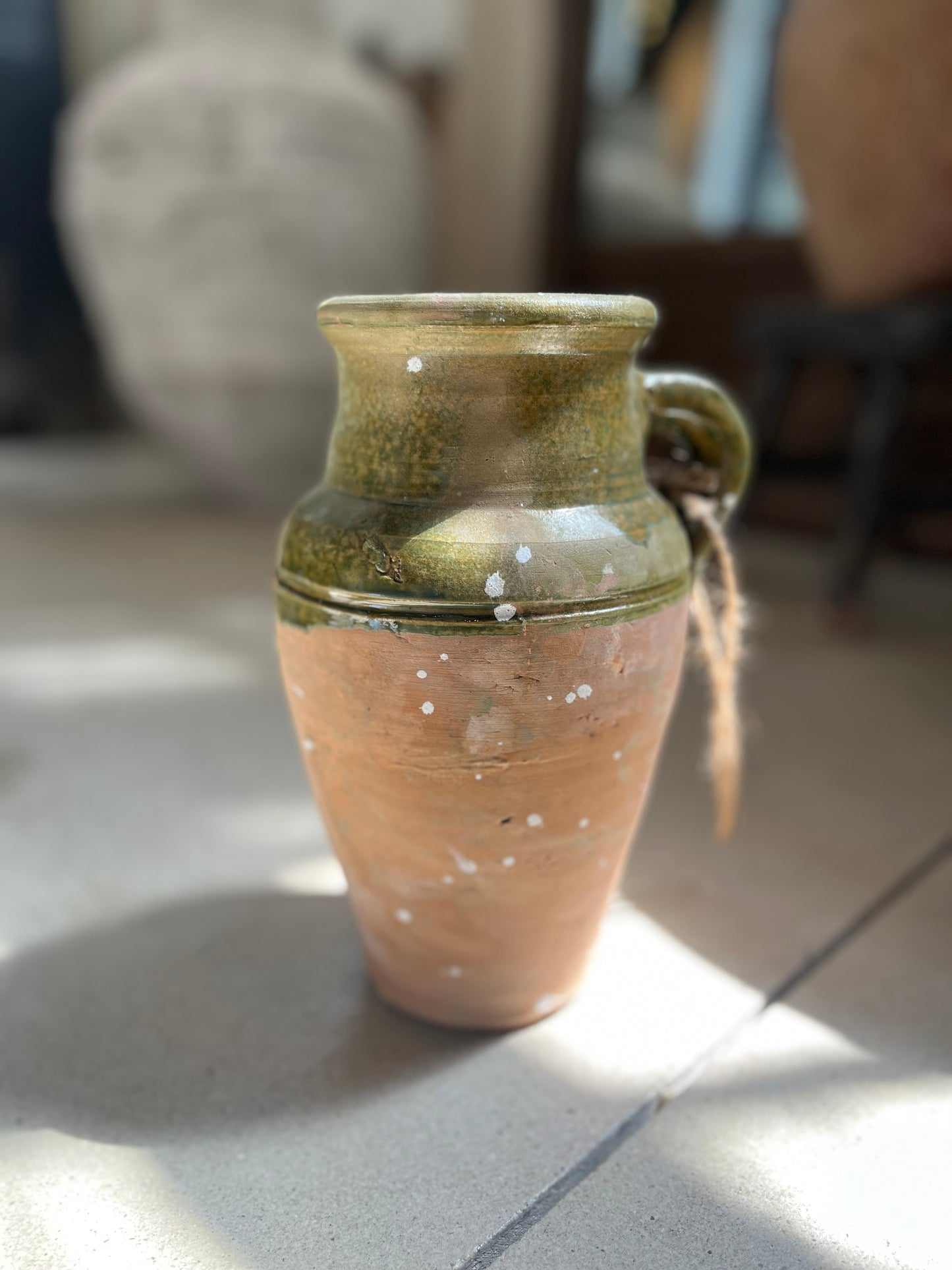 Mini Vintage Olive Jar No. 002