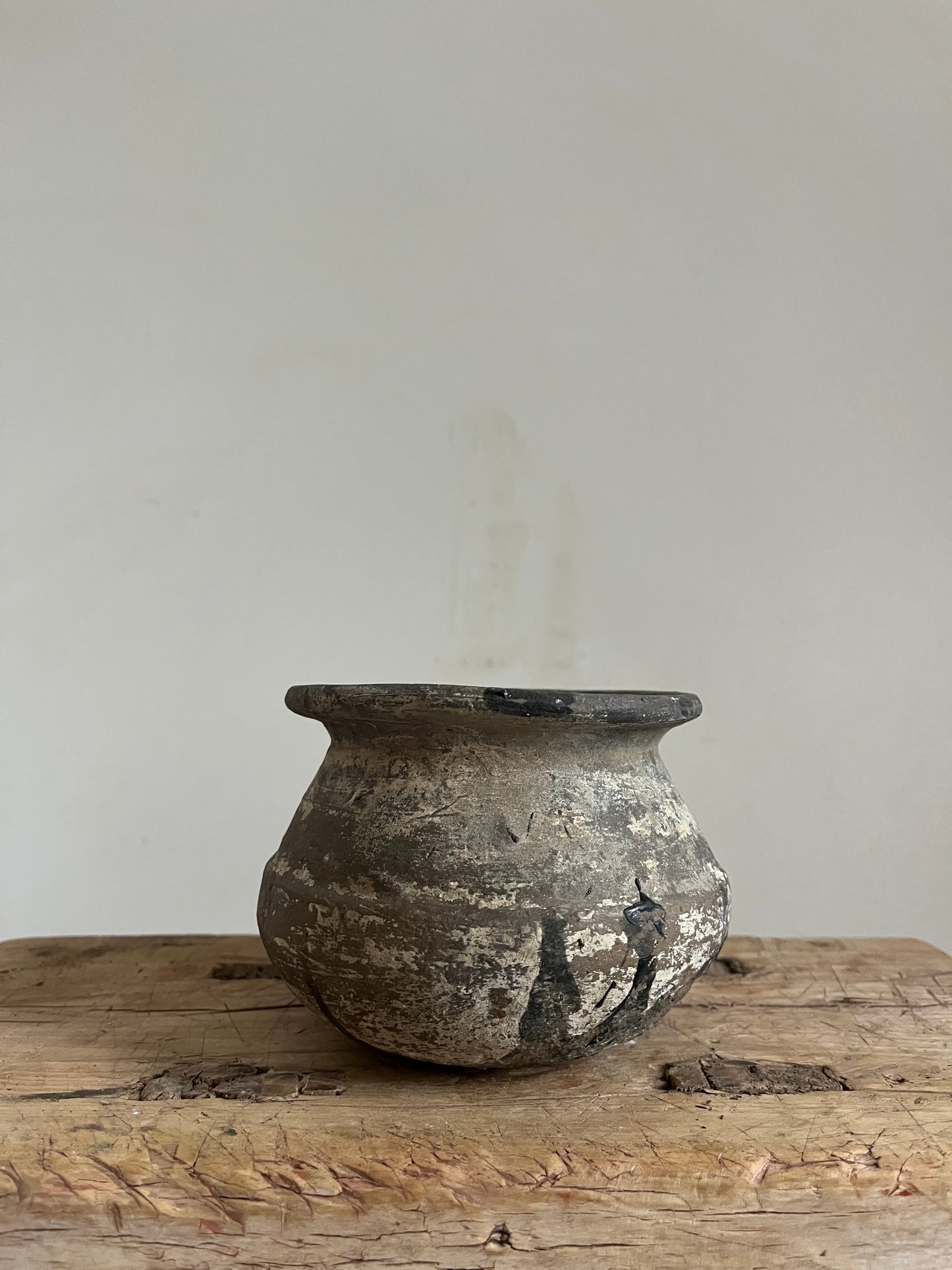 Mini Antique Clay Pot I