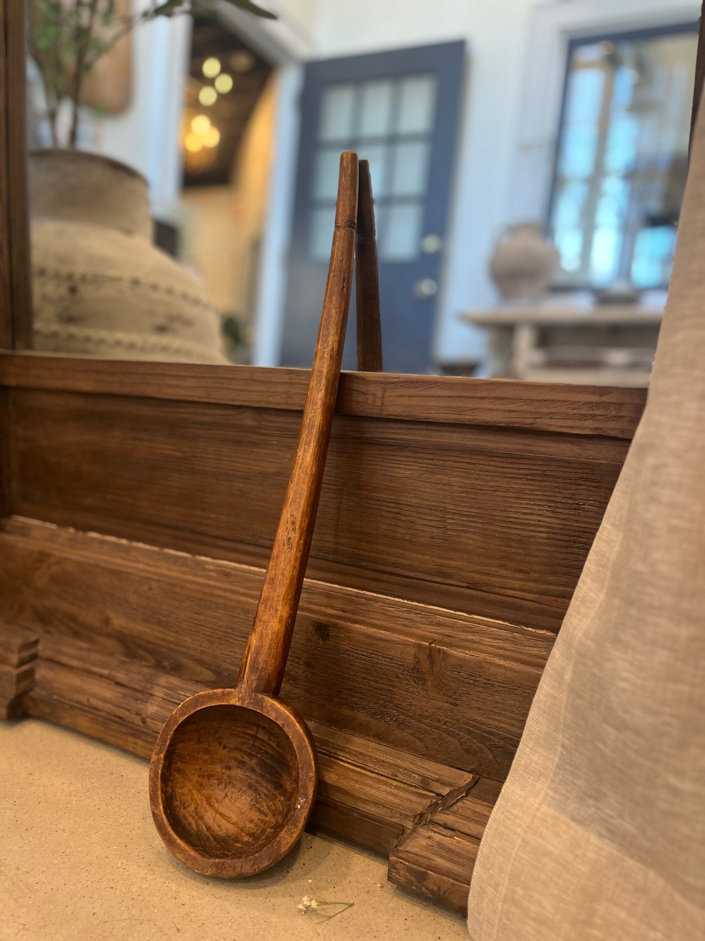 Antique serving spoon No.1