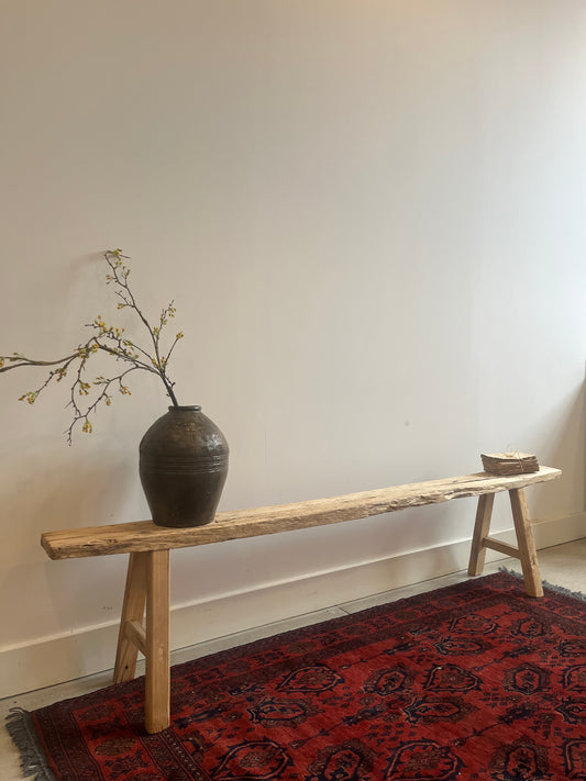 XL Skinny Vintage Elm Bench