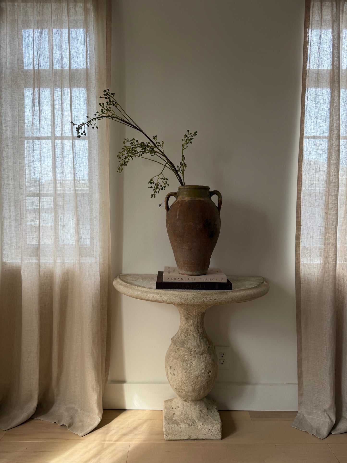 Pastel Large Double Handled Konya Pot
