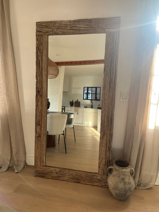 Reclaimed Acacia Wood Mirror No. 001