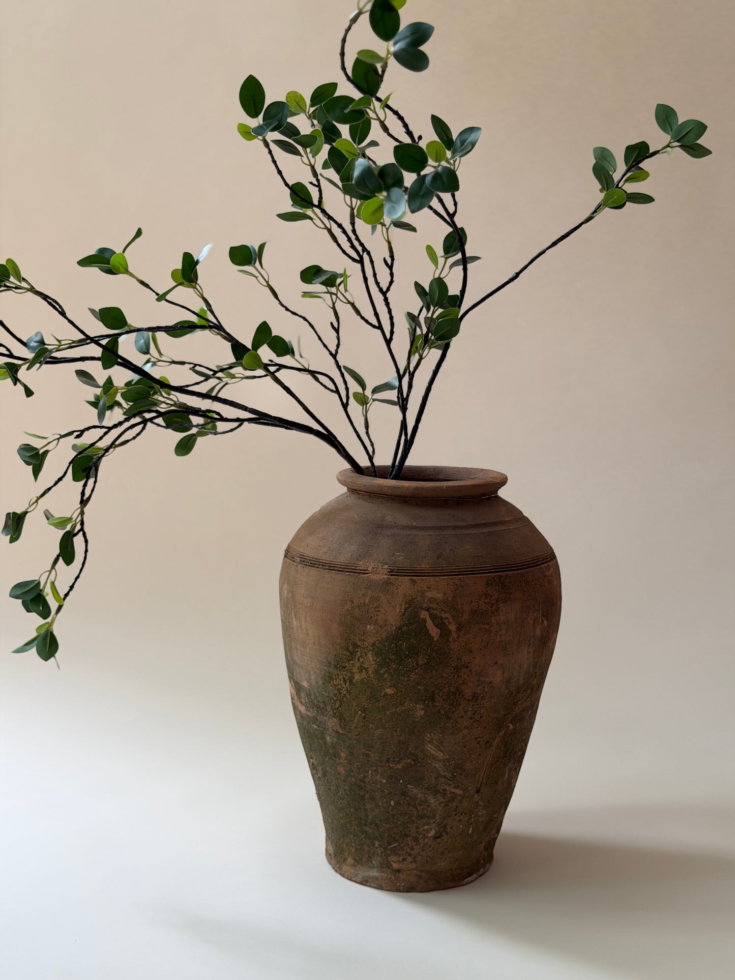 Terracotta Moss Vessel