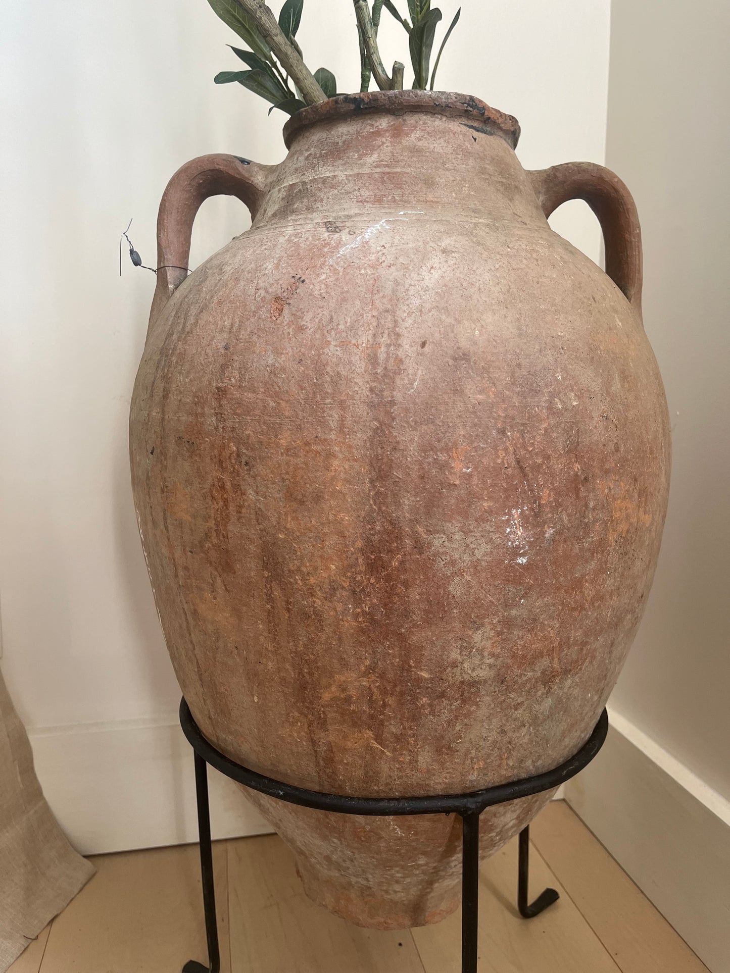 Terracotta 2 Handled Pot, No. 002