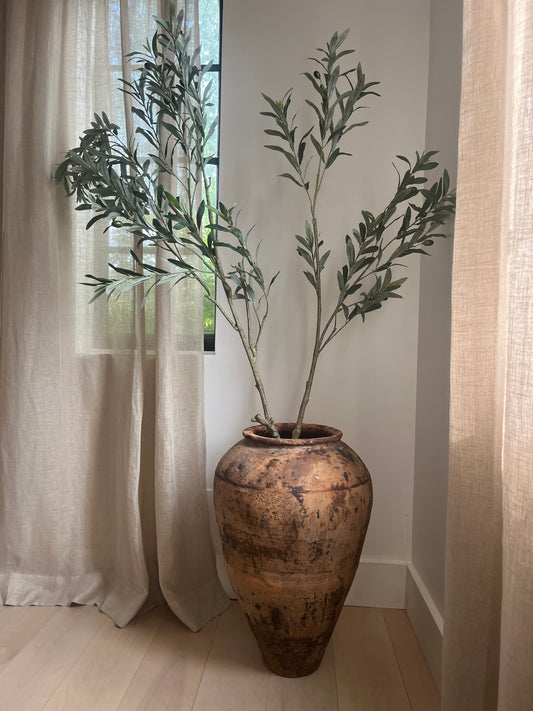 Vintage Olive Pot, No. 005