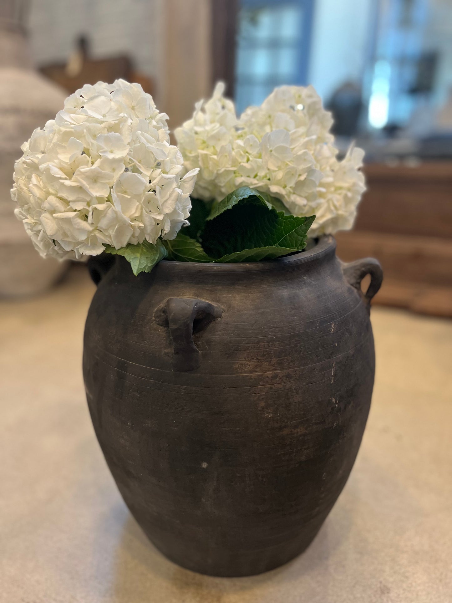 Vintage 4 handle waterpot