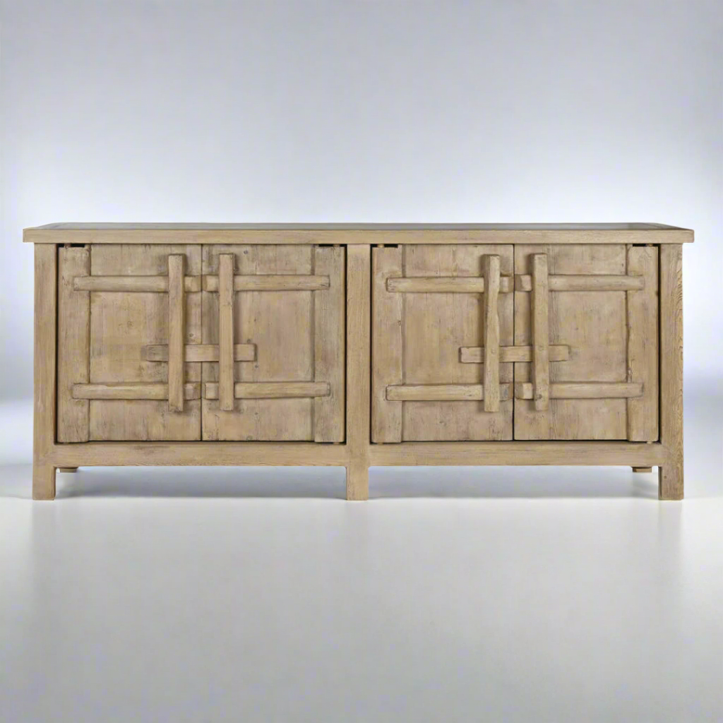 Nerine Four Door Elm Cabinet