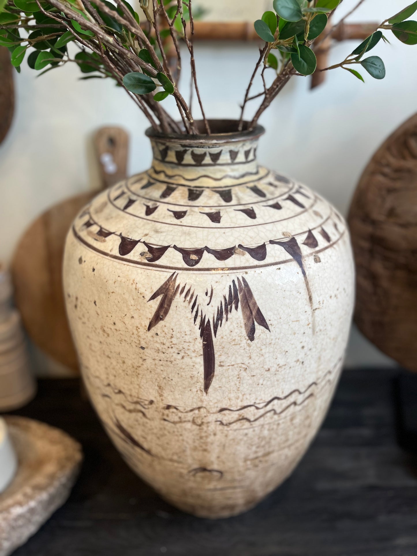 Antique Cizhou wine jar