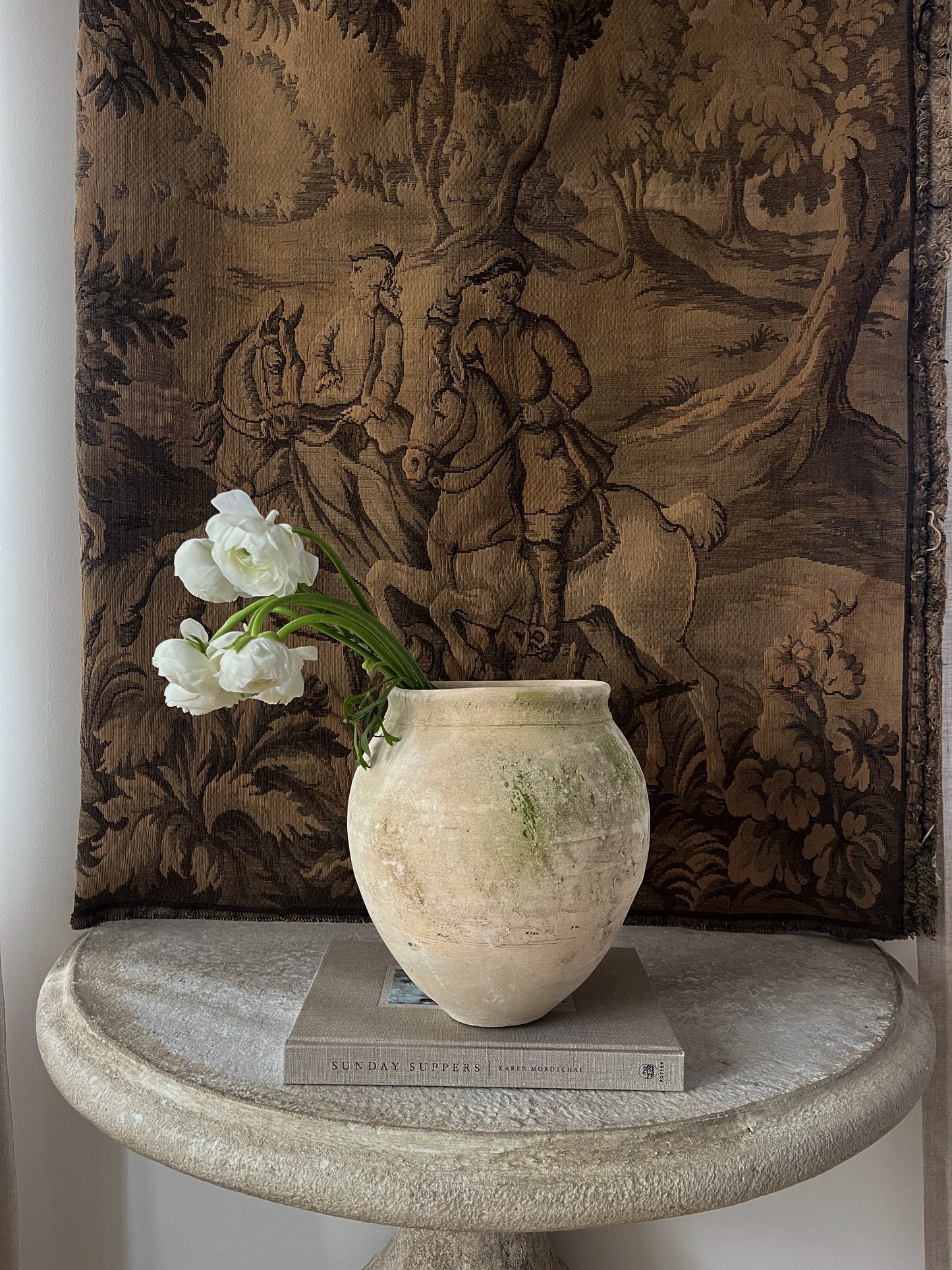 Antique Spanish Pot III