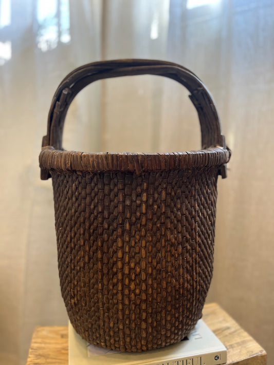 Tall handled basket