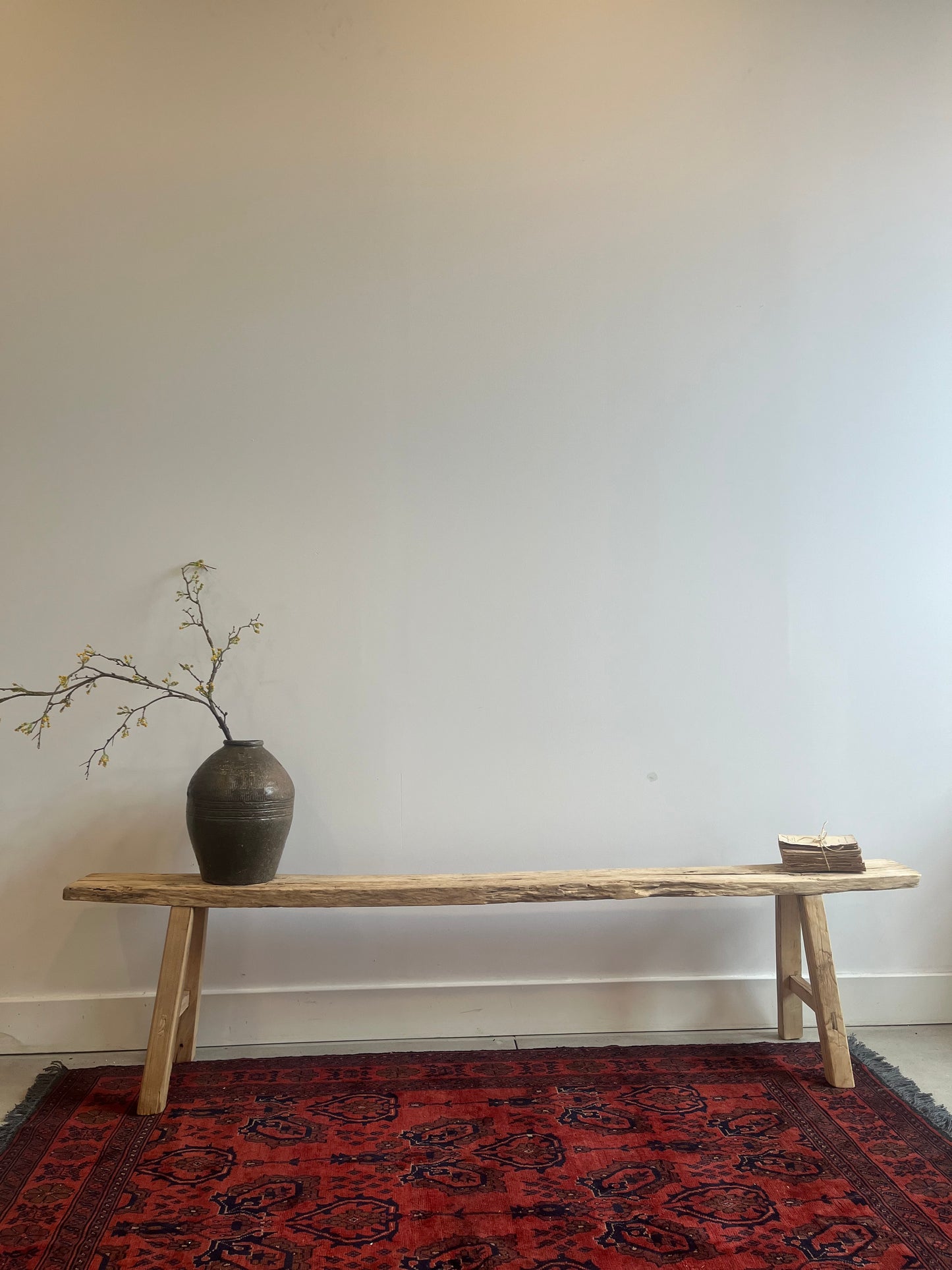 XL Skinny Vintage Elm Bench