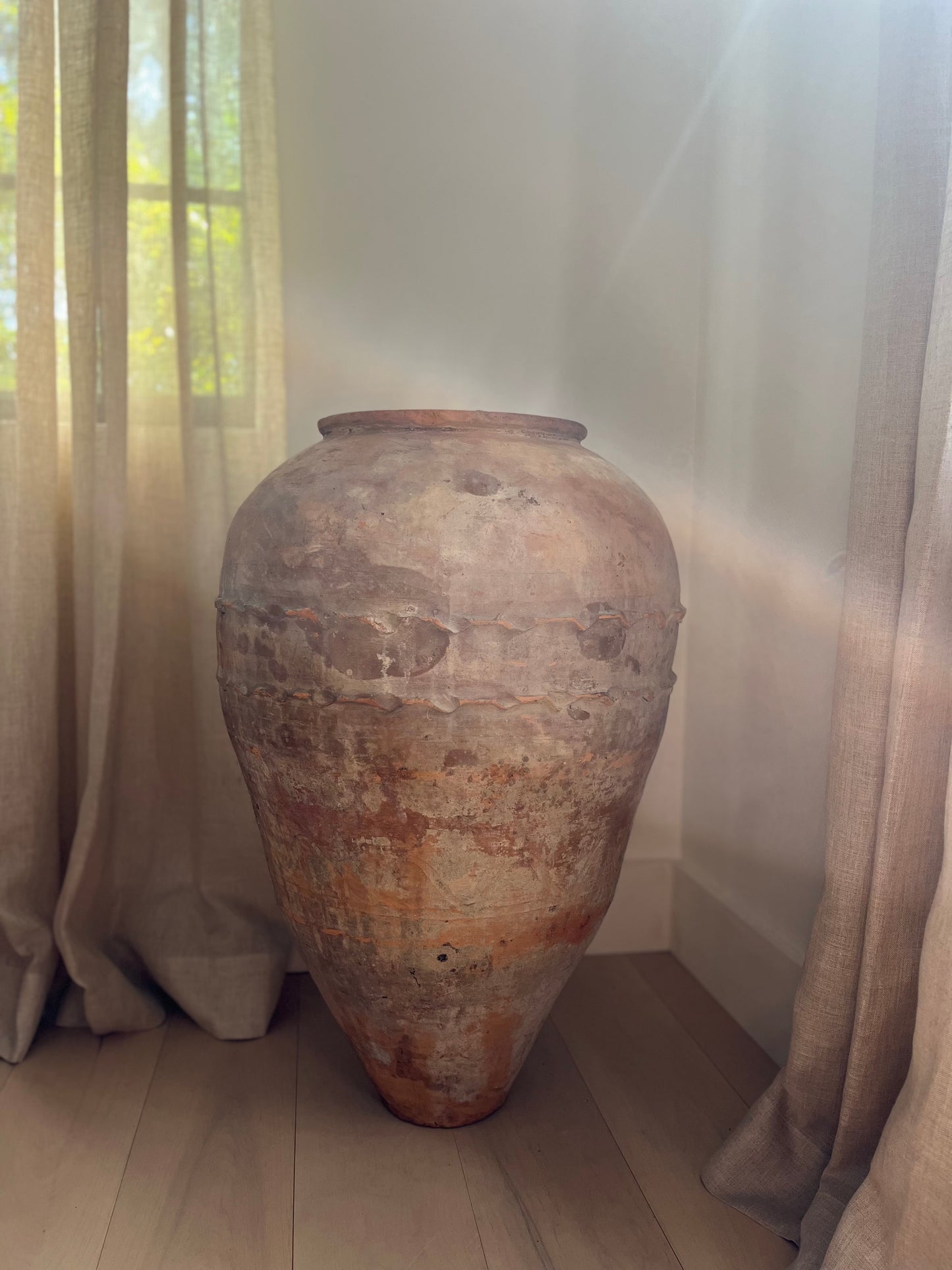 XL Terracotta Olive Jar