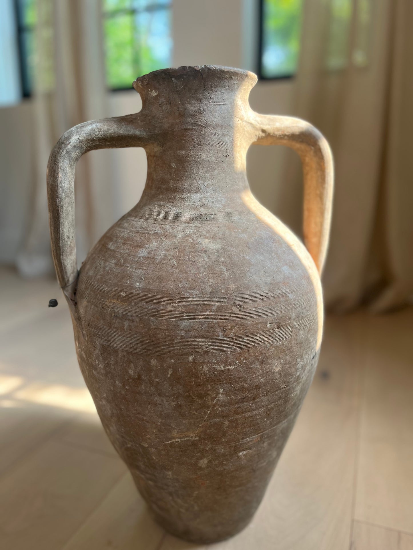 Antique amphora jar