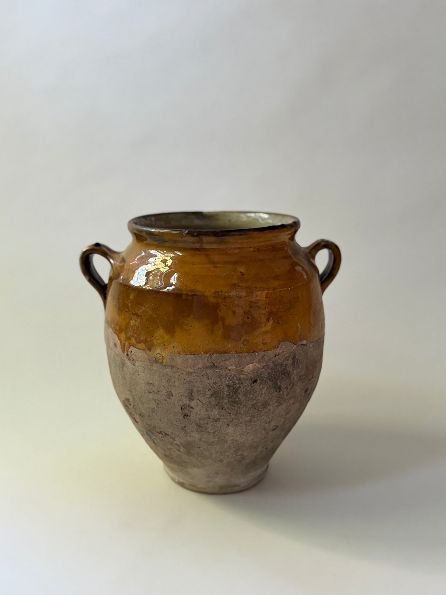 Large Antique Confit Pot - III