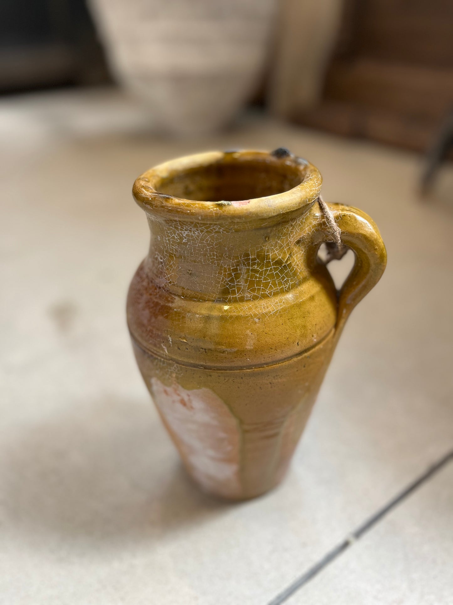 Mini Vintage Olive Jar No. 001