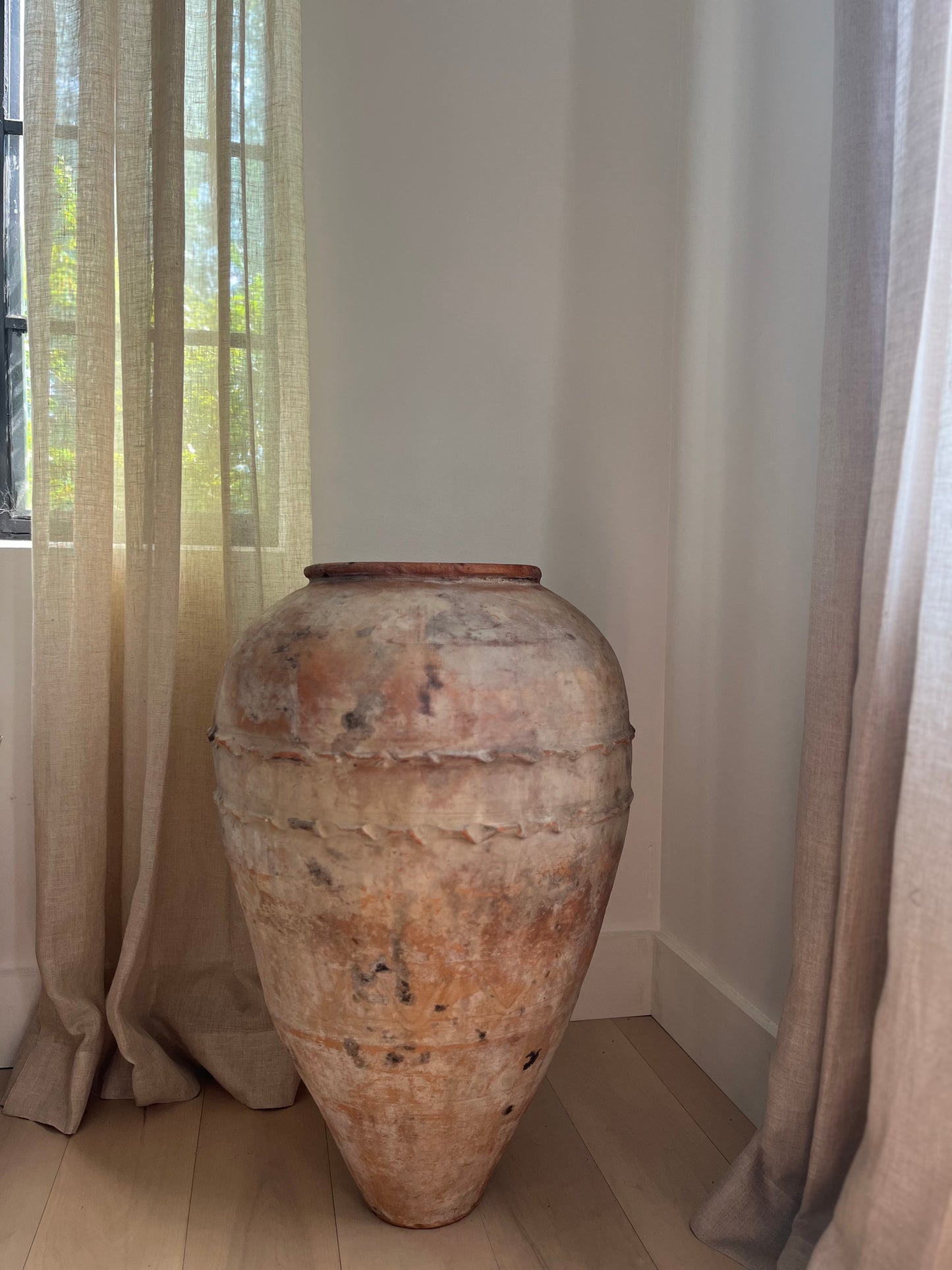 XL Terracotta Olive Jar